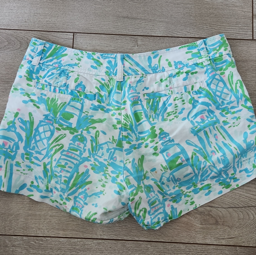 Lilly Pulitzer Callahan shorts size 6 - Picture 4 of 4